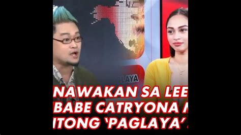 catriona lei scandals|HINAWAKAN SA LEEG! TELEBABE CATRYONA MAY .